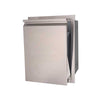 RCS Valiant Series 20" Roll-out Stainless Steel Trash / Recycling Bin VTD1