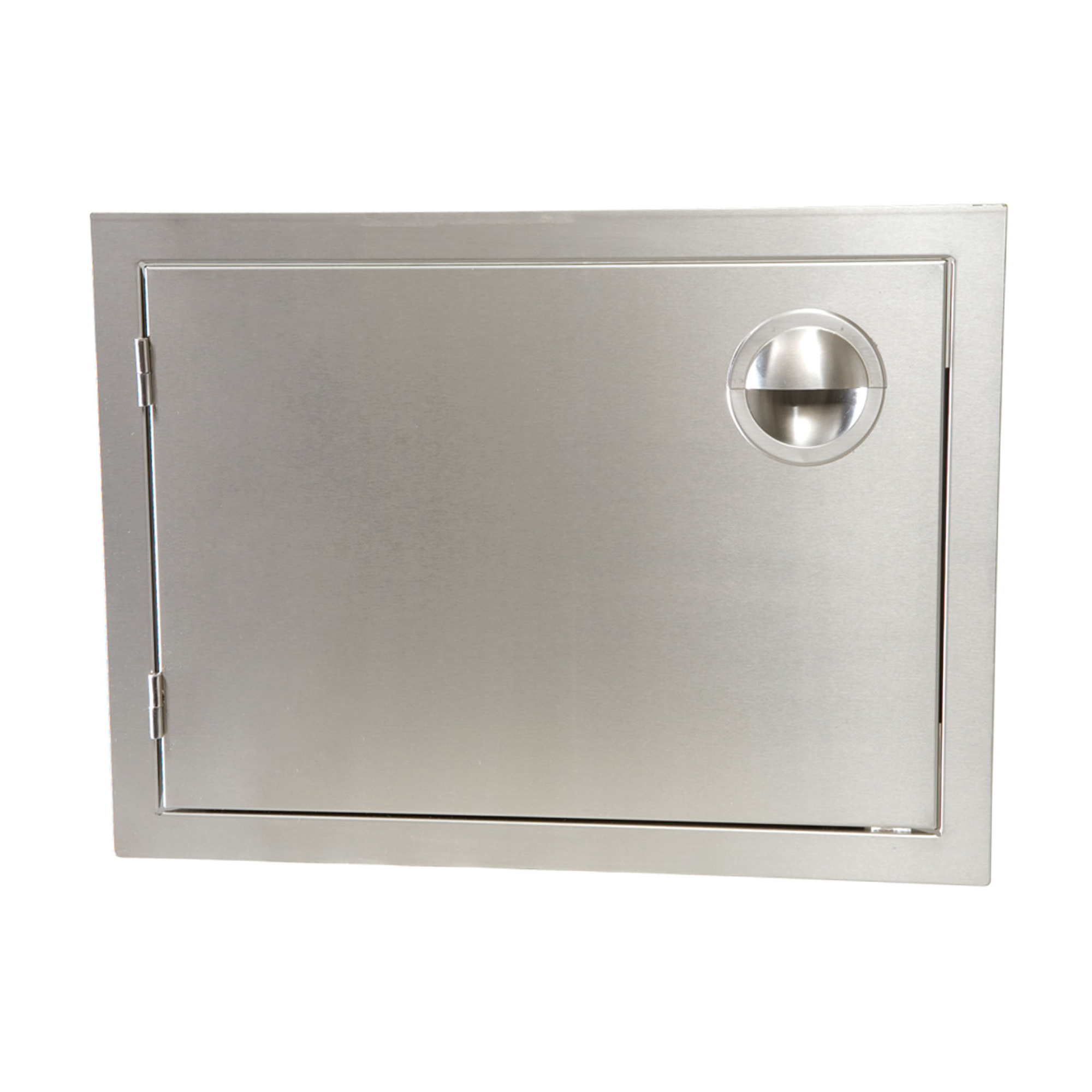 Luxor 14" x 20" Stainless Steel Horizontal Single Door Right Handle Slimline Series AHT-ADB-1420HR