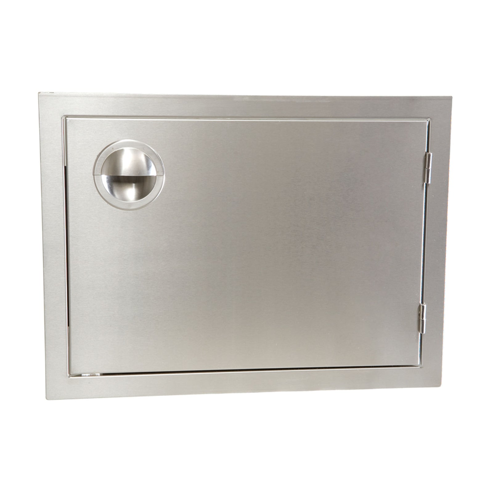Luxor 17" x 24" Stainless Steel Horizontal Single Door Left Handle Slimline Series AHT-ADB-1724HL