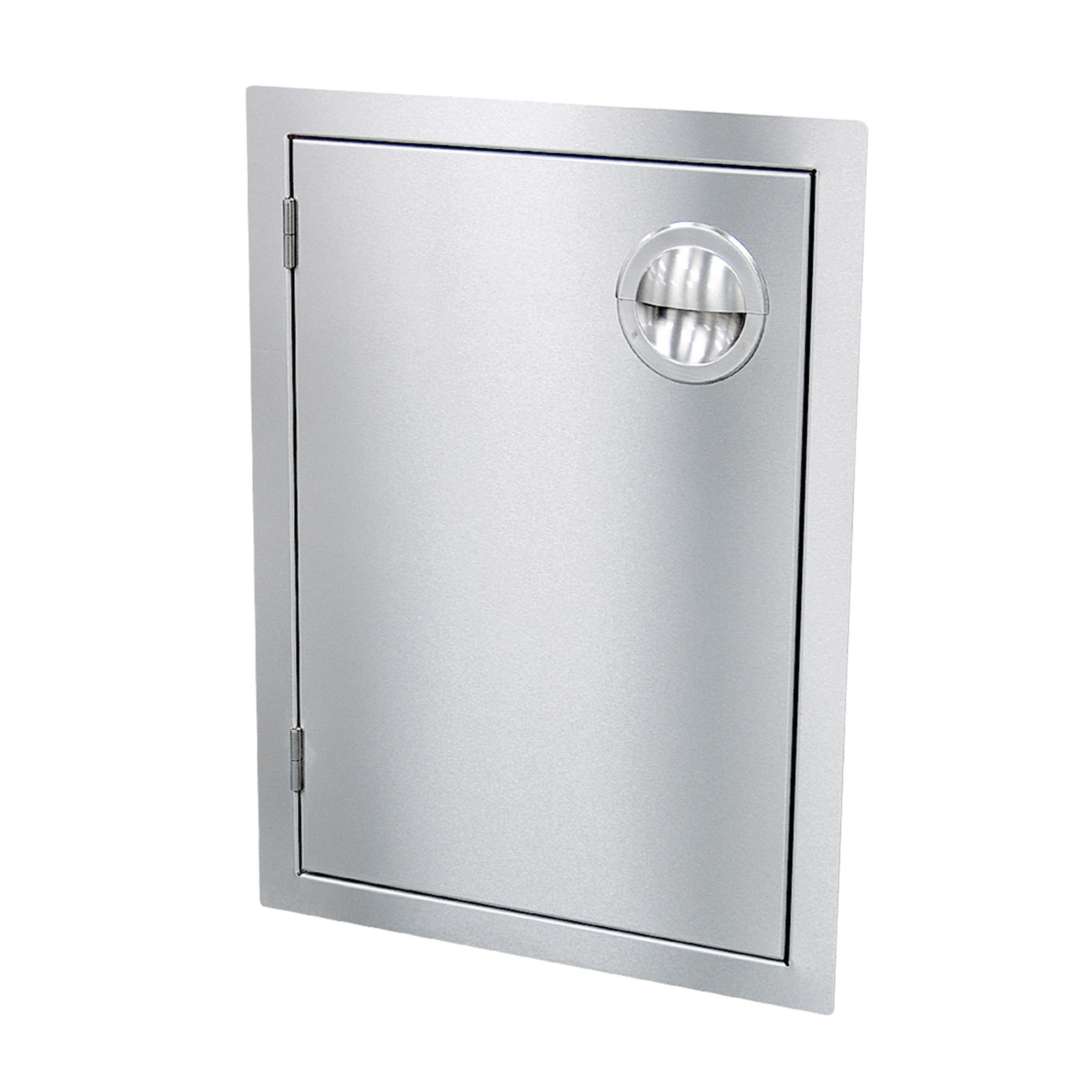 Luxor 24" x 17" Stainless Steel Vertical Single Door Right Handle Slimline Series AHT-ADB-2417VR
