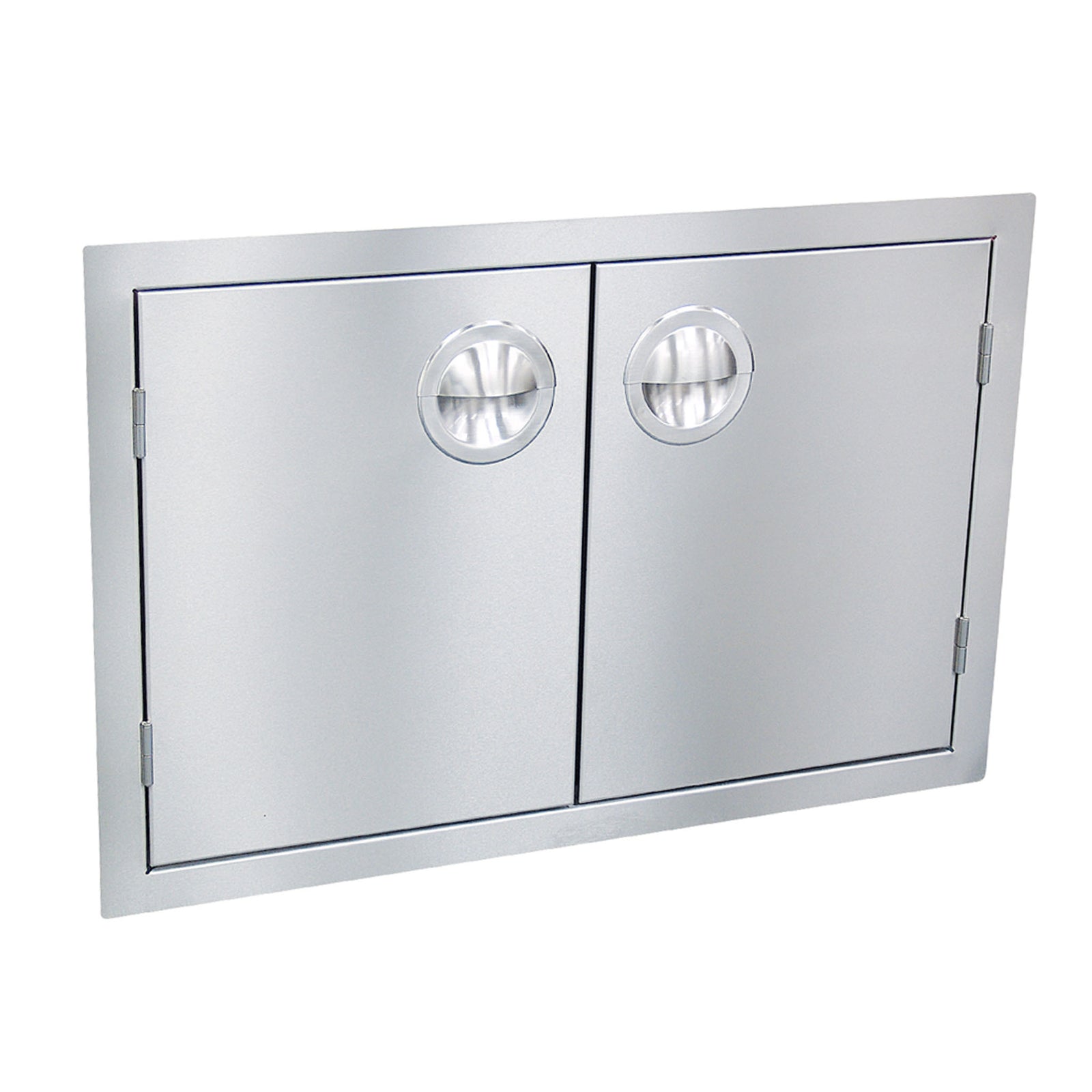 Luxor 36" Stainless Steel Double Door Slimline Series AHT-ADB-36