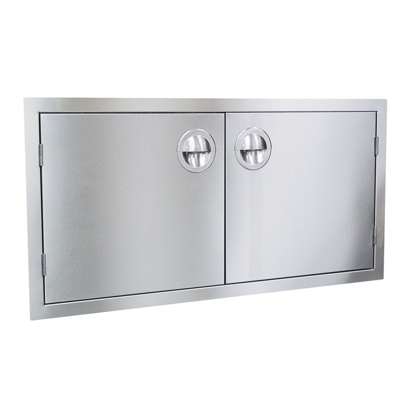 Luxor 42" Stainless Steel Double Door Slimline Series AHT-ADB-42