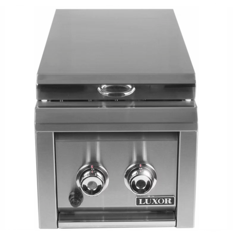 Luxor Double Natural Gas Side Burner AHT-DSB-NG