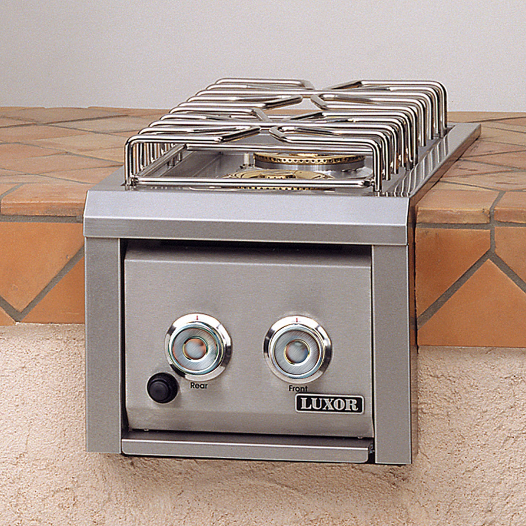 Luxor Double Natural Gas Side Burner AHT-DSB-NG