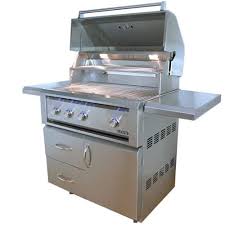 Luxor 36” Freestanding Propane Grill w/ Rotisserie AHT-36FR-L