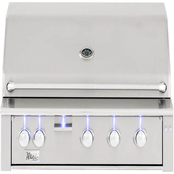 Summer Alturi Grill, 42" NG - Built-in with Red Brass Main Burners-ALT42R-NG