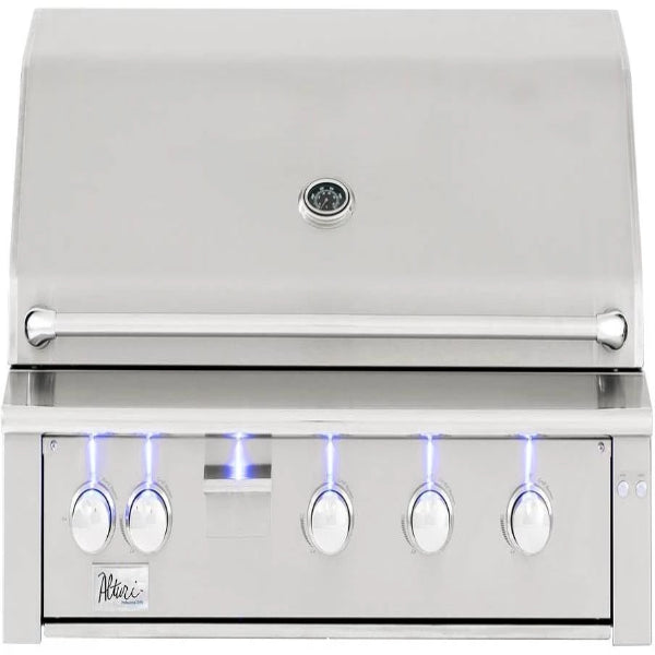 Summer Alturi Grill, 42" NG - Built-in with Red Brass Main Burners-ALT42R-NG