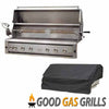 Natural Gas Grill Luxor 54" Built-in with Rotisserie AHT-54RCV-L-BI-NG