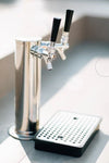 RCS Dual Tap Stainless Kegerator-UL Rated for Outdoors REFR6