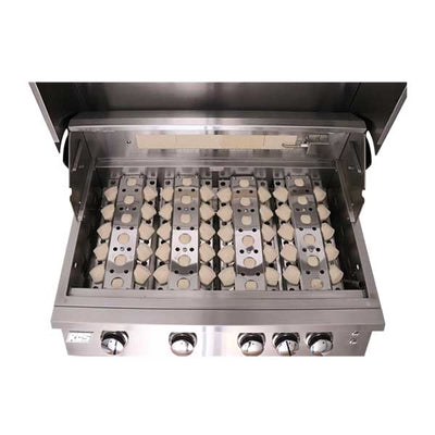 RCS 32" Premier Series Built-in Propane Gas Grill with Rear Burner RJC32A-LP