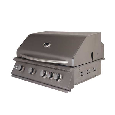 RCS 32" Premier Series Built-in Natural Gas Grill with Rear Burner RJC32A