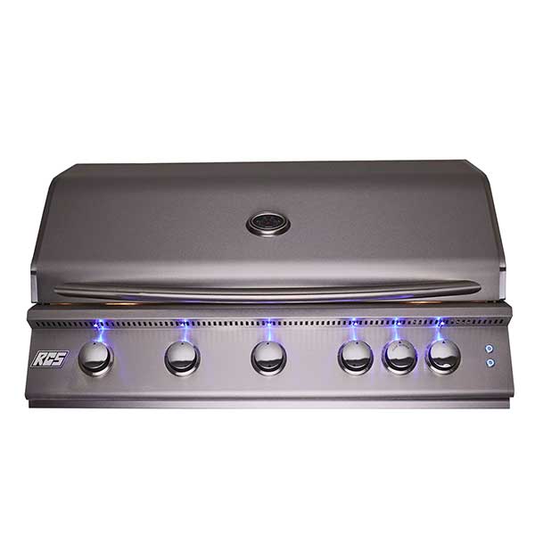 RCS Premier Series 40" 5 Burner Built-in Propane Gas Grill RJC40AL