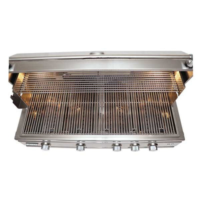 RCS 42" Cutlass Pro Series Built-in Natural Gas Grill with Blue LED and Rear Burner RON42A