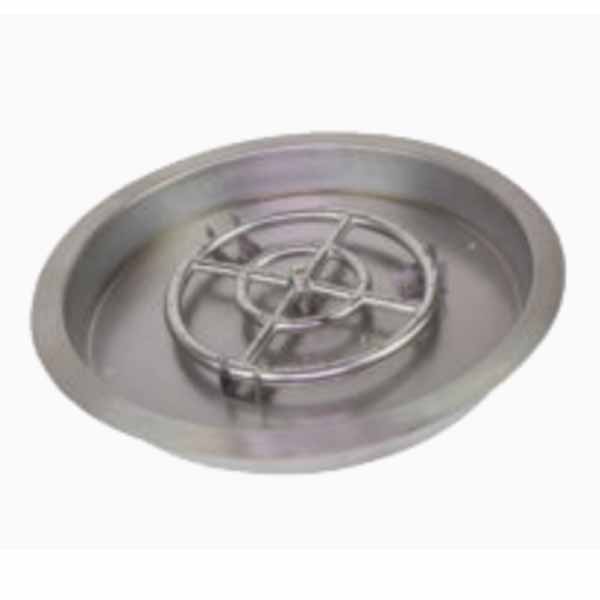 Athena 31" Round Drop-in Pan Stainless w/ 24" Burner DIP-RD-31