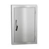 Summerset Door, Vertical - 20" x 27" Stainless Steel - Reversible-Swing-SSDV-20