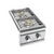 Summerset  Side Burner NG - TRL Double with LED Illumination - Built-in - TRLSB2-NG