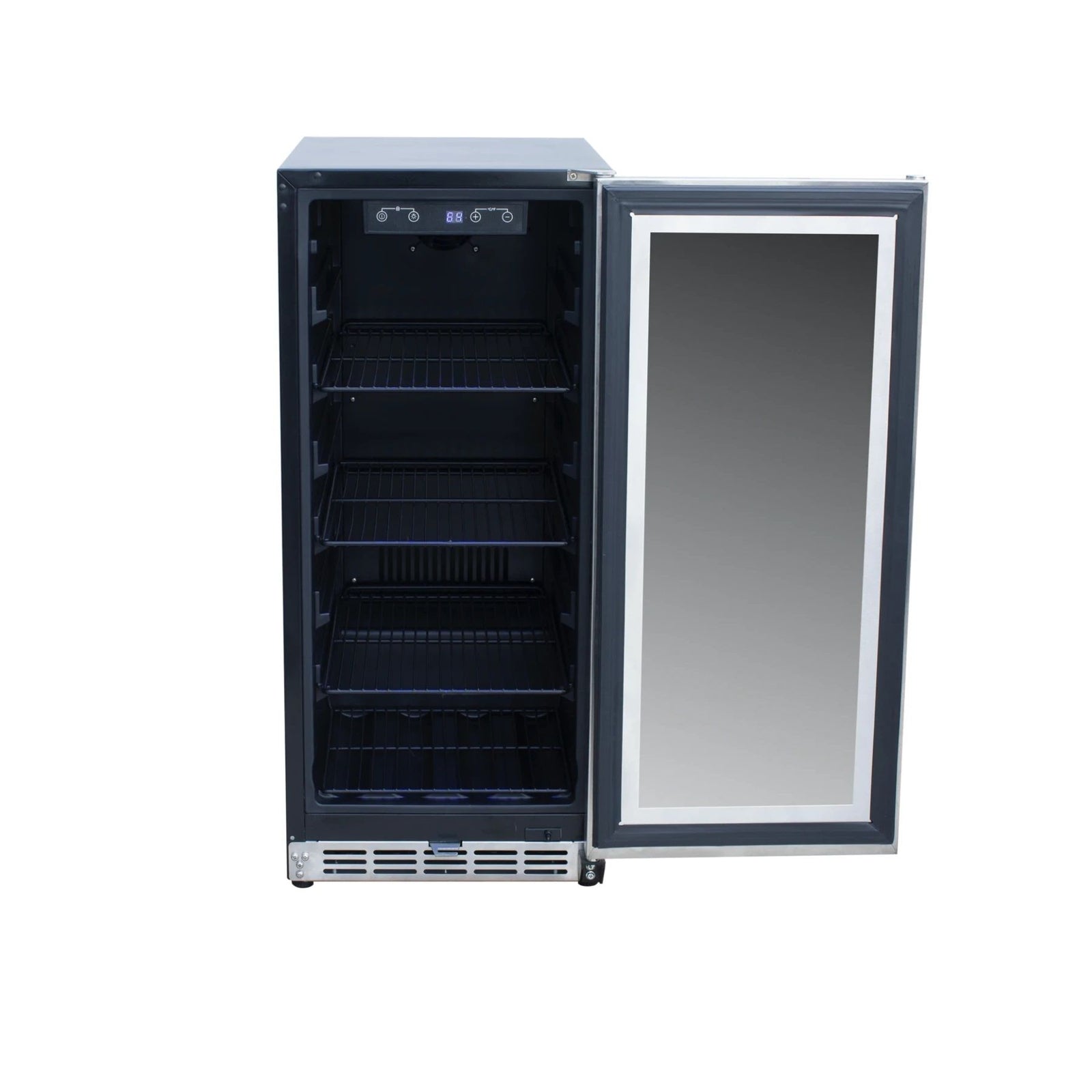 RCS 15" Stainless Refrigerator with Glass Window REFR5