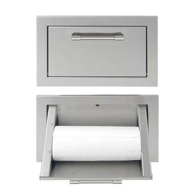 Door mounted paper online towel holder