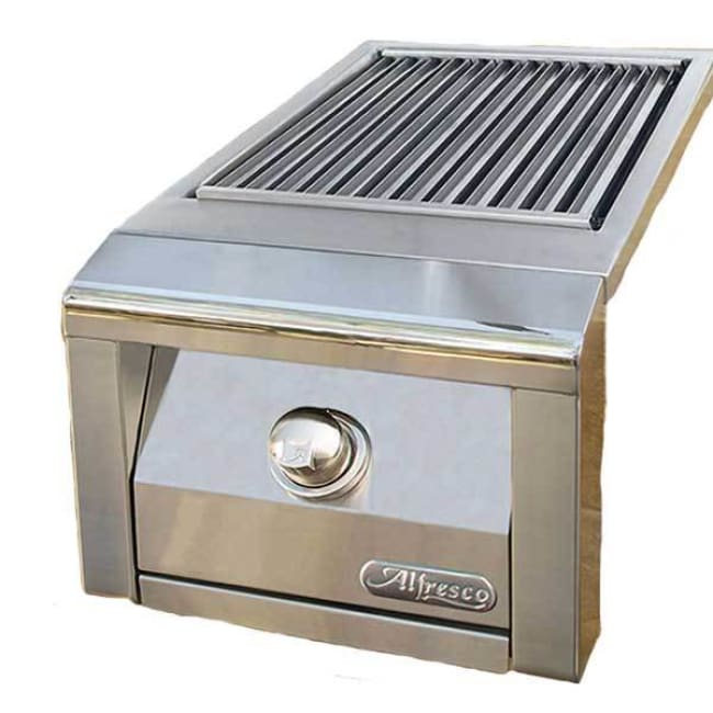Alfresco Built-In Propane Gas Searzone Side Burner Axesz-Lp - Outdoor Grills