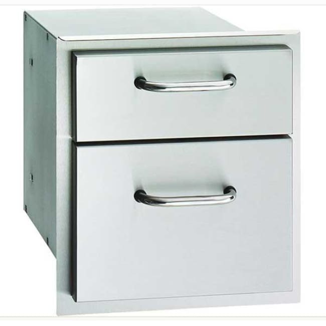 American Outdoor Grill 16 X 15 Double Drawer 16-15-Dssd - Grill Accessory
