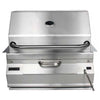 Fire Magic 24 Charcoal Built-In Grill With Smoker Oven/hood 12-Sc01C-A - Outdoor Grills