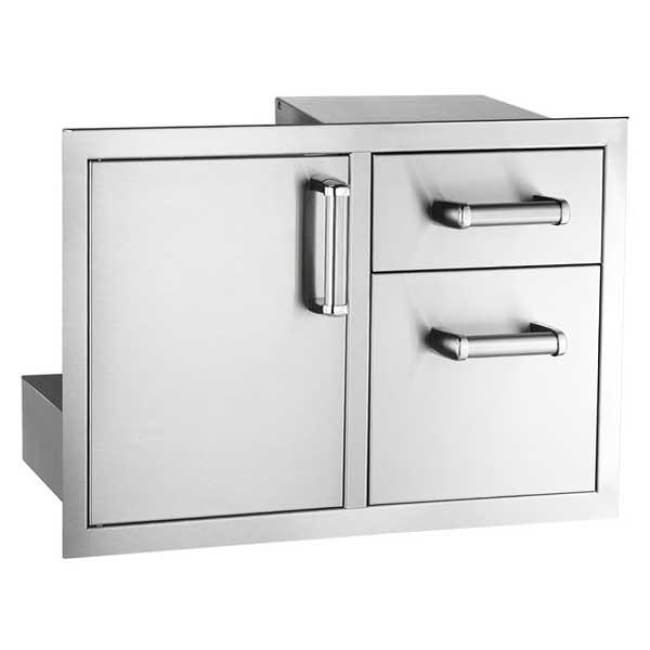 Fire Magic Access Door With Double Drawer 53810S - Grill Accessory
