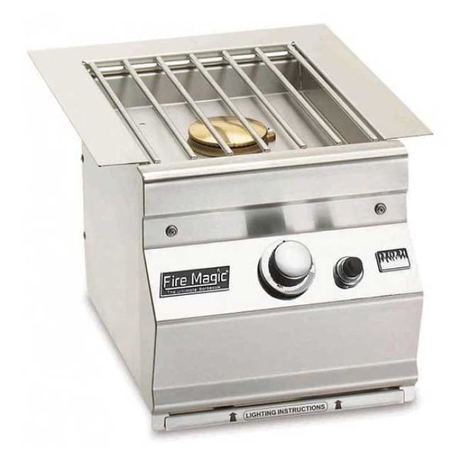 Fire Magic Aurora Style Built-In Single Side Burner 3279-1 - Outdoor Grills