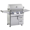 Fire Magic Echelon Diamond 30 Freestanding Gas Grill W/single Side Burner E660S-4E1N-62 - Outdoor Grills