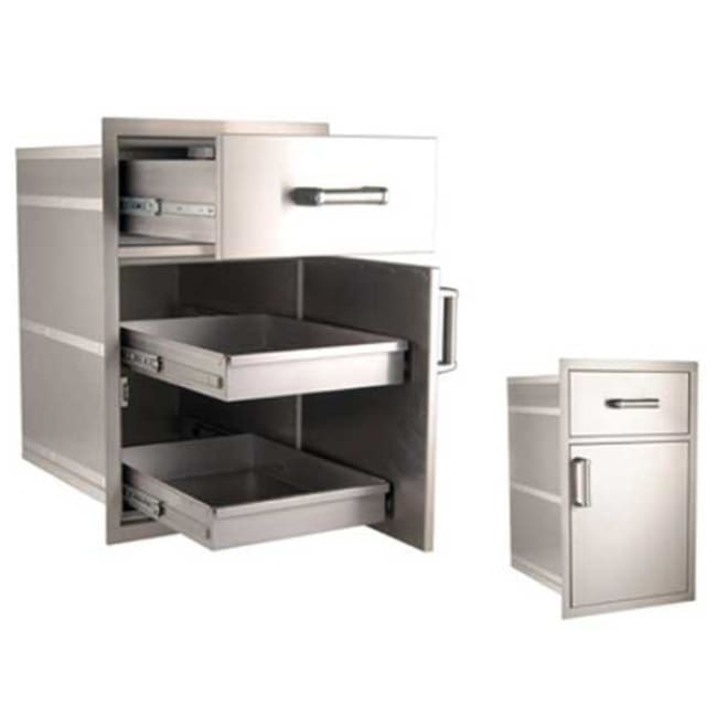 Fire Magic Large Pantry Door/drawer Combo 54020S - Grill Accessory