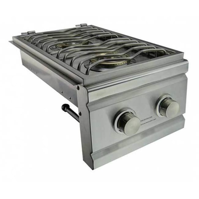 Rcs Cutlass Propane Double Slide-In Side Burner Rdb1-Lp - Outdoor Grills