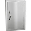 Summerset Door, Door, Vertical - 18" x 22" Stainless Steel - Reversible-Swing-SSDV-18